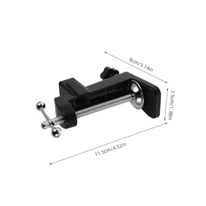 Adjustable Microphone Desk Mount Clamp with Aluminum Alloy Base
