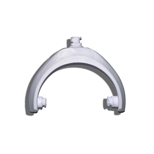 Swivel Hinge Assembly Replacement Part Compatible with WH-CH520 Headphones Spare Repair (White Right) - color: White Right