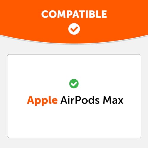 WC ShellZ Max - Protective Shell Covers for AirPods Max 1 & 2 | Made by Wicked Cushions | Made with Premium Silicone | Red Prism - color: Red Prism