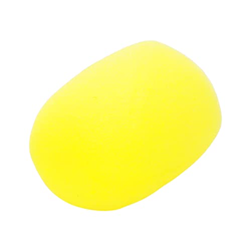 Microphone Foam Cover Yellow Standard Handheld 10Pcs | These 10 yellow soft foam covers fit standard handheld microphones for KTV use. - color: Yellow