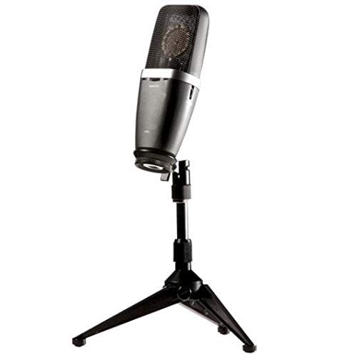 Apex Apex555 USB Large Diaphragm Cardioid Studio Condenser Microphone with Headphone Monitoring