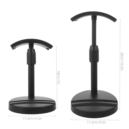 Operitacx Gaming Headphone Holder with Phone Stand, Expandable Dual Slot Organizer for Office Desk, 2 in 1 Headphone Holder, Universal Tabletop Headset Stand