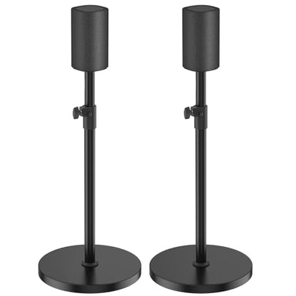 Speaker Stands Pair for Sony SA-RS8 Wireless Rear Speaker Stand, Height Adjustable from 33.4" to 40.5", Heavy-Duty Surround Speaker Stand for Sony SA-RS8 Stand with Cable Management