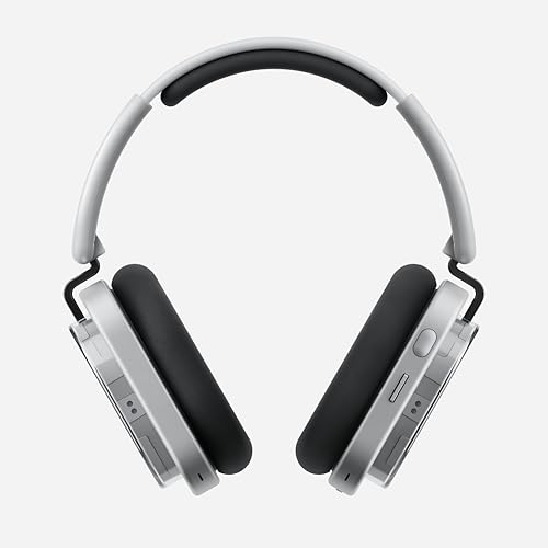 Nothing Headphone (1) Hybrid Active Noise Cancelling Headphones, Wireless Over-Ear Headphones with 6 Mics, 80Hrs Playtime, Hi-Res Audio, KEF-Tuned, Spatial Sound, Comfort Fit & Fast Charging White - color: White