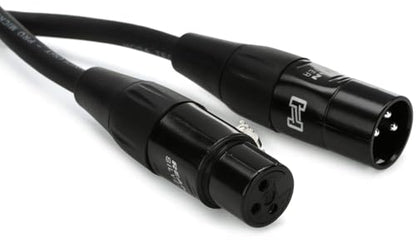 Hosa HMIC-003 REAN XLR3F to XLR3M Pro Microphone Cable, 3 Feet