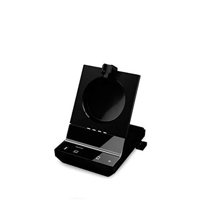 Sennheiser SDW 5034 (507008) - Single-Sided (Monaural) Wireless DECT Headset for Softphone/PC & Mobile Phone Connection Dual Microphone Ultra Noise Cancelling, Black