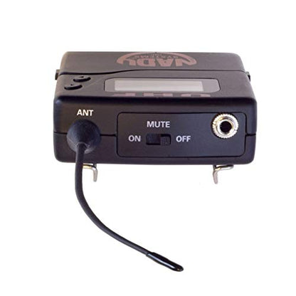Nady W-1KU-LT-NEUS True Diversity 1000-Channel Professional UHF Lapel/lavalier Microphone Wireless System with Carrying Case - Autoscan - Automatic Transmitter Pairing - All Metal Construction - size: Single Transmitter, style: Lavalier Microphone System