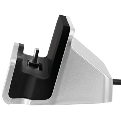 Type-C Charger Dock, BENACES Non-Slip Vertical Silver USB-C Charging Dock Stand Cradle for iPhone15 Series, Samsung Galaxy S8, Note8, LG G5 G6 V20, HTC 10, and Other Type C Devices