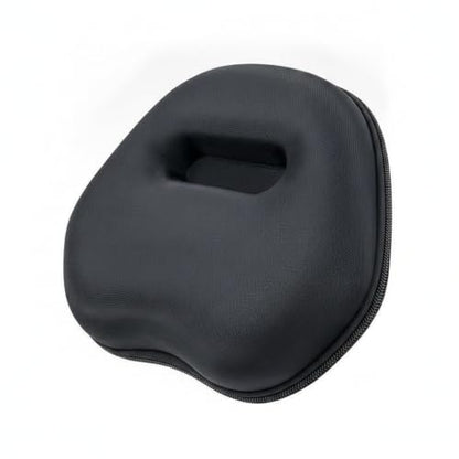 Hard Shell Headphone Case for Over-Ear Models, Durable EVA Travel Storage Box with Zipper, 9.1 x 8.5 x 2.4 Inches, Black