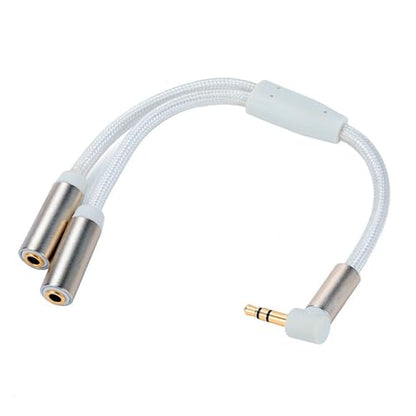 3.5mm Headphone Stereo Audio Y Splitter Adapter Cable 7.87in