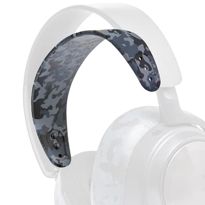 WC HeadbandZ Arctis Nova - Upgraded Silicone Headband for Arctis Nova Headsets by Wicked Cushions - Enhanced Flexibility, Comfort, and Style with Matching Earpad Designs | Black Camo - color: Black camo