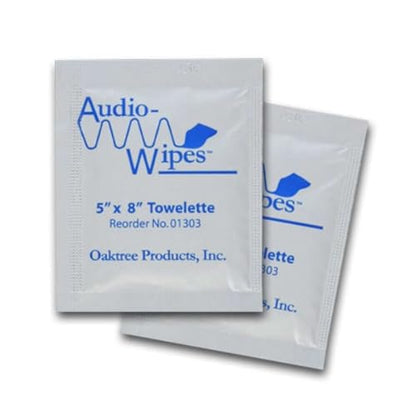 Audio-Wipes Individual Cleaning Towelettes – 30 Pack | Earbud & AirPods Cleaning Wipes for Earwax & Dust Removal | Safe for Earphones, iPhone, and Charging Ports - size: 30 Count
