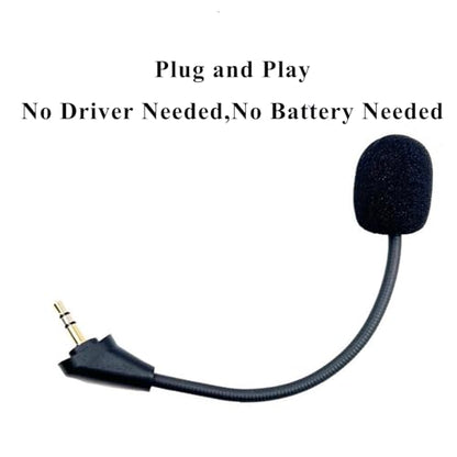 Replacement Cloud Alpha Game Mic Noise Cancelling Microphone Boom only for Kingston HyperX Cloud Alpha/Cloud Alpha S Pro PS4 PS5 Computer PC Gaming Headsets 3.5mm Jack