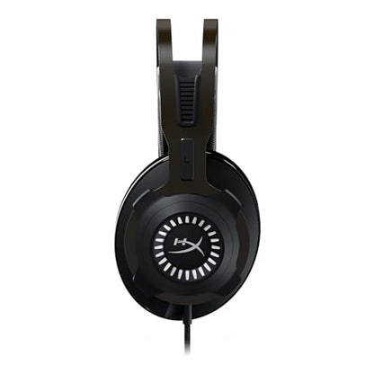 HyperX Cloud Revolver - Gaming Headset with HyperX 7.1 Surround Sound, Signature Memory Foam, Premium Leatherette, Steel Frame, Detachable noise-cancellation microphone
