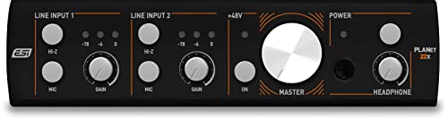 ESI planet 22x | Professional Dante audio interface with 2 inputs / 2 outputs - style: PLANET 22X