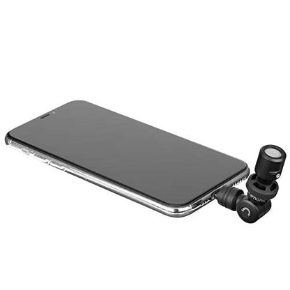 Saramonic SmartMic Di Mini | Ultra-Compact Omnidirectional Condenser Microphone with Lightning for iPhones & iPads - size: Mini Lightning