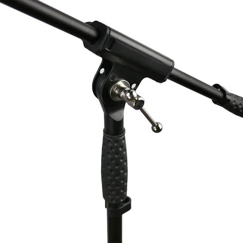 Gearlux Tripod Boom Microphone Stand with Tripod Base, Adjustable Height up to 60 Inches - 4-Pack - color: 4-Pack, size: Tripod Base
