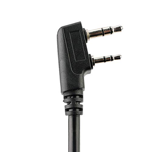 Retevis Walkie Talkie Tactical Headset with Mic,Can Be Worn Inside Helmet