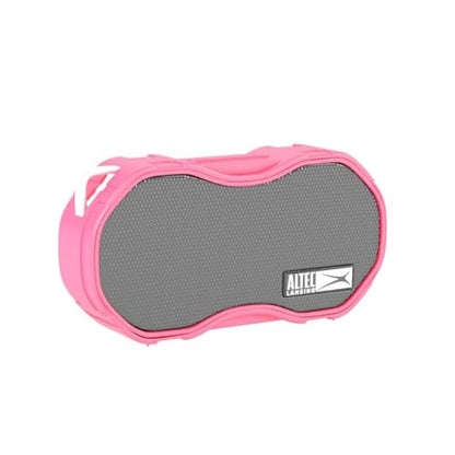 Altec Lansing - Baby Boom Waterproof Bluetooth Speaker, Wireless & Portable for Travel & Outdoor Use, Deep Bass & Loud Sound, 1 Pack (Red) - color: Red