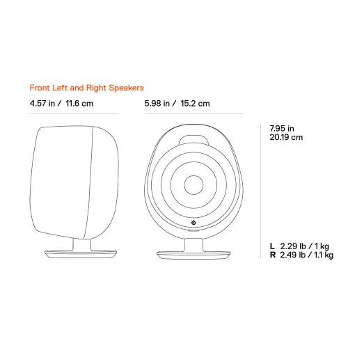 SteelSeries Arena 3 2.0 Desktop Gaming Speakers - Immersive Audio, On-Speaker Controls, 4" Drivers - Wired & Bluetooth - PC, Mac, Mobile - style: Arena 3
