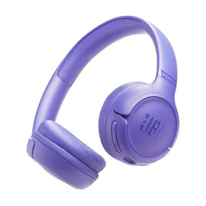 JBL Tune 530BT - Wireless on-Ear Bluetooth 6.0 Headphones with Powerful Pure Bass Sound, 2 beamforming mics for Perfect with Expo Gear Over-Ear Weather-Resistant Protective Hard-Shell - color: Purple