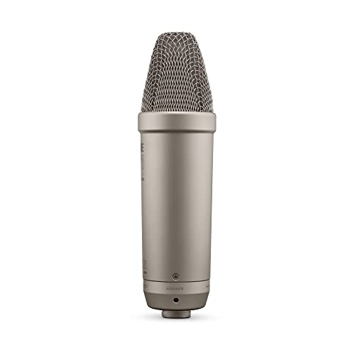 RØDE NT1 5th Gen Studio Condenser Microphone, XLR + USB-C, Black - color: Silver