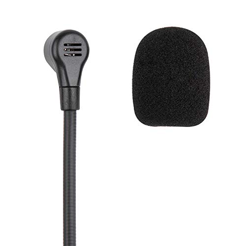Replacement Game Mic for Kingston HyperX Cloud Alpha Gaming Headset | 3.5mm Headphone Microphone Boom