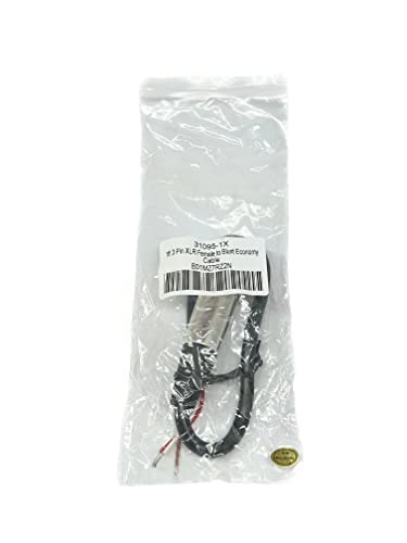 1 Foot Custom Cable Connection Pro-Audio XLR Balanced Microphone Female to Blunt 18 AWG Economy Shielded Install Cable - size: 1 Foot, style: Female to Blunt