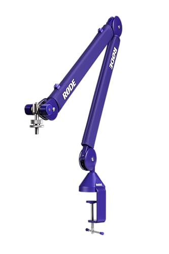 RØDE PSA1+ Professional Studio Boom Arm with Spring Damping, Purple - color: Purple, style: PSA1+
