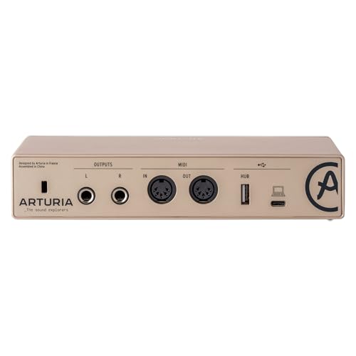 Arturia MiniFuse USB-C Audio Interface (Champagne, MiniFuse 2) - color: Champagne, size: MiniFuse 2