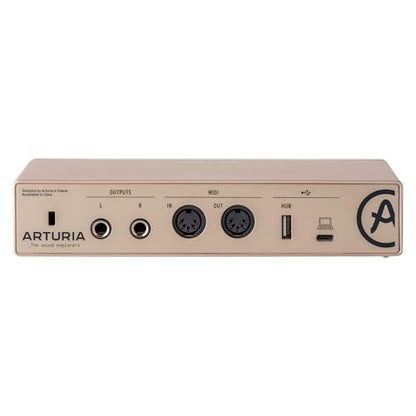 Arturia MiniFuse USB-C Audio Interface (Champagne, MiniFuse 2) - color: Champagne, size: MiniFuse 2