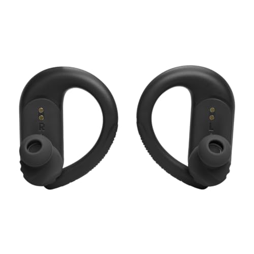 JBL Endurance Peak 3 - Dust and Water Proof (IP68) True Wireless Active Earbuds, JBL Pure Bass Sound, Up to 50 Total Hours of Playback with Speed Charge, Ambient Aware & Talk Thru (Black) - color: Black
