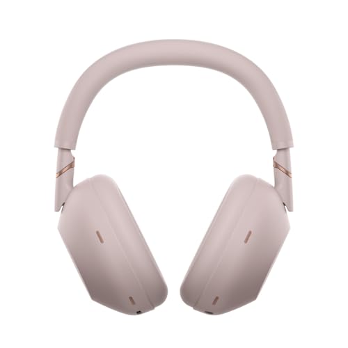 Sony WH-1000XM6 The Best Noise Cancelling Wireless Headphones, Sand Pink | HD NC Processor QN3, 12 Microphones, Adaptive NC Optimizer, Mastered by Engineers, Studio-Quality, Up to 30 Hrs of Battery - color: SAND PINK