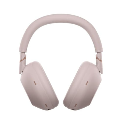 Sony WH-1000XM6 The Best Noise Cancelling Wireless Headphones, Sand Pink | HD NC Processor QN3, 12 Microphones, Adaptive NC Optimizer, Mastered by Engineers, Studio-Quality, Up to 30 Hrs of Battery - color: SAND PINK
