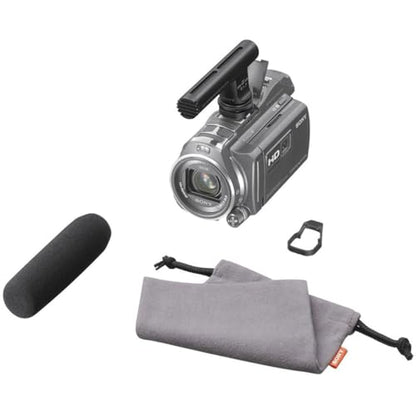 Sony ECMGZ1M Gun / Zoom Microphone (Black) | Mode records audio level corresponding to length, Mic, Mode records super directional