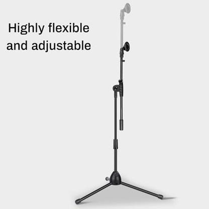 AODSK Deluxe Tripod Mic Stand with Boom Arm&Twist Clutch (Upgraded Version) - style: Upgraded version