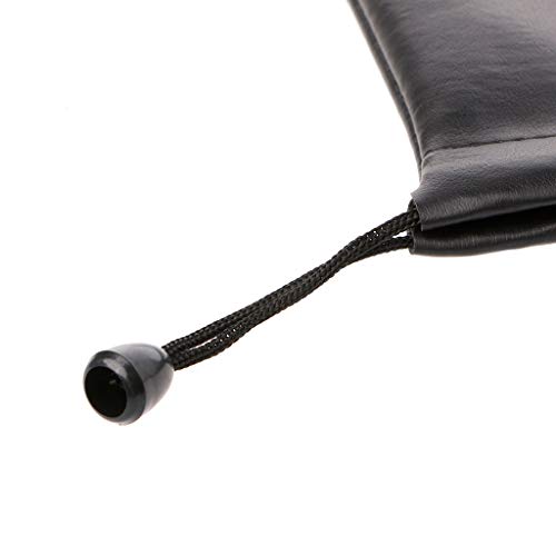 Soft Headphone Leather Storage Bag Waterproof Protective for Case for Large Size Headband Headphone Accessories