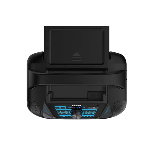 ION Sport 320 200W Bluetooth Outdoor Speaker with Wheels | 320 Degree Sound, Water-Resistant, Rechargeable Battery, USB Charging, Stereo Linking, Bass Boost, App Control, for Parties - style: 200W water-resistant