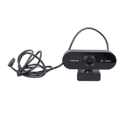 ZJchao Web Camera for Desktop Computer, 1080P HD, Built-in Microphone, Easy to Install, Compatible with OS X, Ideal for Video Recording, Conferencing, Streaming