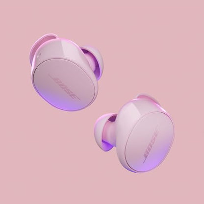 Bose QuietComfort Earbuds - True Wireless Bluetooth Earbuds with Active Noise Cancellation and Mic, USB-C Charging, IPX4 Rating, Up to 8.5 Hours of Playtime, Petal Pink - Limited Edition Color - color: Petal Pink