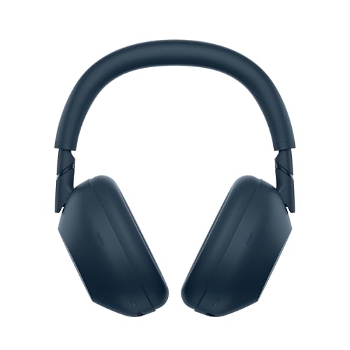 Sony WH-1000XM6 The Best Noise Cancelling Wireless Headphones Midnight Blue | HD NC Processor QN3, 12 Microphones, Adaptive NC Optimizer, Mastered by Engineers, Studio-Quality, Up to 30 Hrs of Battery - color: MIDNIGHT BLUE