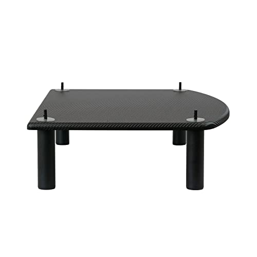 Pangea Audio Vulcan Add-On Shelf with 5.25" Posts Carbon Fiber Vinyl - color: Carbon Fiber Vinyl