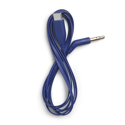 JBL Tune 780NC - Noise Cancelling Headphones - Blue | Hi-Res JBL Pure Bass Sound plus Spatial Sound, Adaptive Noise Cancelling with Smart Ambient - color: Blue