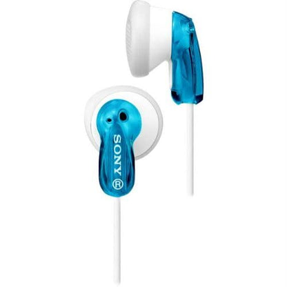 Sony MDRE9LP/BLU Earbud Headphones, Blue (Pack of 2) - color: Blue, size: 2 count