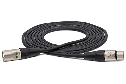 Hosa HXX-010 Pro Balanced Interconnect, REAN XLR3F to XLR3M, 10 Feet