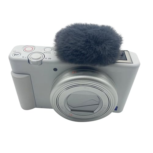Secure Attachment Plush Cover for Hot Shoe Mount Ensuring Clear Voice Captures Outdoors Windproof Microphone Cover with Hot Shoe Mount Suitable - color: B