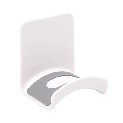 White Headphone Stand Hanger, Table Wall Mount Headset Holder Hook | 1Pcs ABS Plastic Adhesive Earphones Hangers for Desk Headphone Hanger, Most Headphones and Controller - color: White, size: Wall Mount