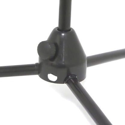Microphone Boom Arm Stand Combo, Black, Performance Plus (MSB1) | Portable, Folding Tripod, Microphone Stand and Boom Arm