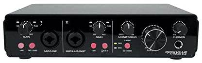 Rockville R-TRACK 2x2 USB Recording Interface Podcast Kit with RCM PRO Mic