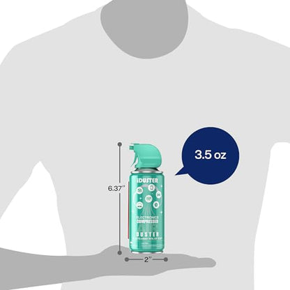 Compressed Canned Air Duster for Computer - iDuster Air Duster Compressed Air Can, 1PCS(3.5oz) - size: 1 Pack